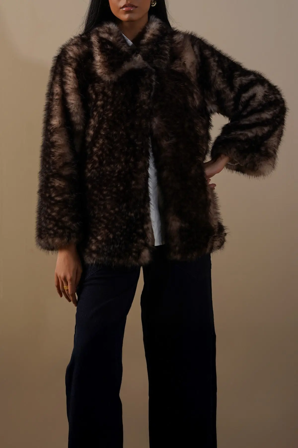 Bambi Faux Fur Coat 1