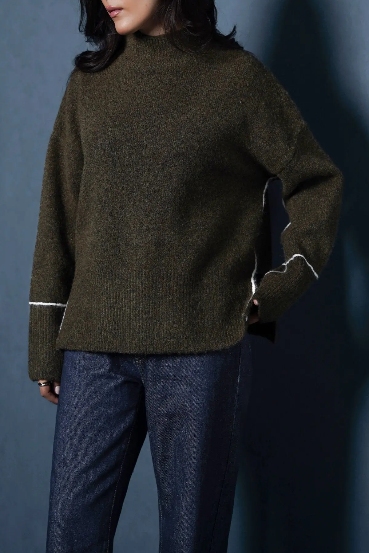 Linea Mockneck Sweater 1