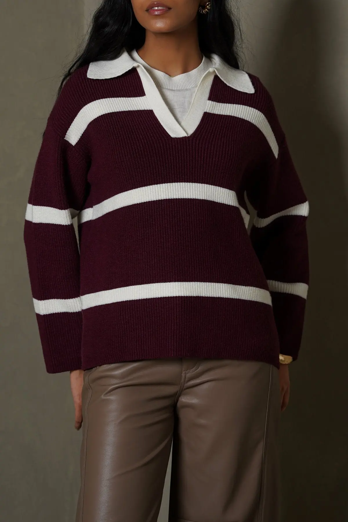 Polo Knit Jumper 1