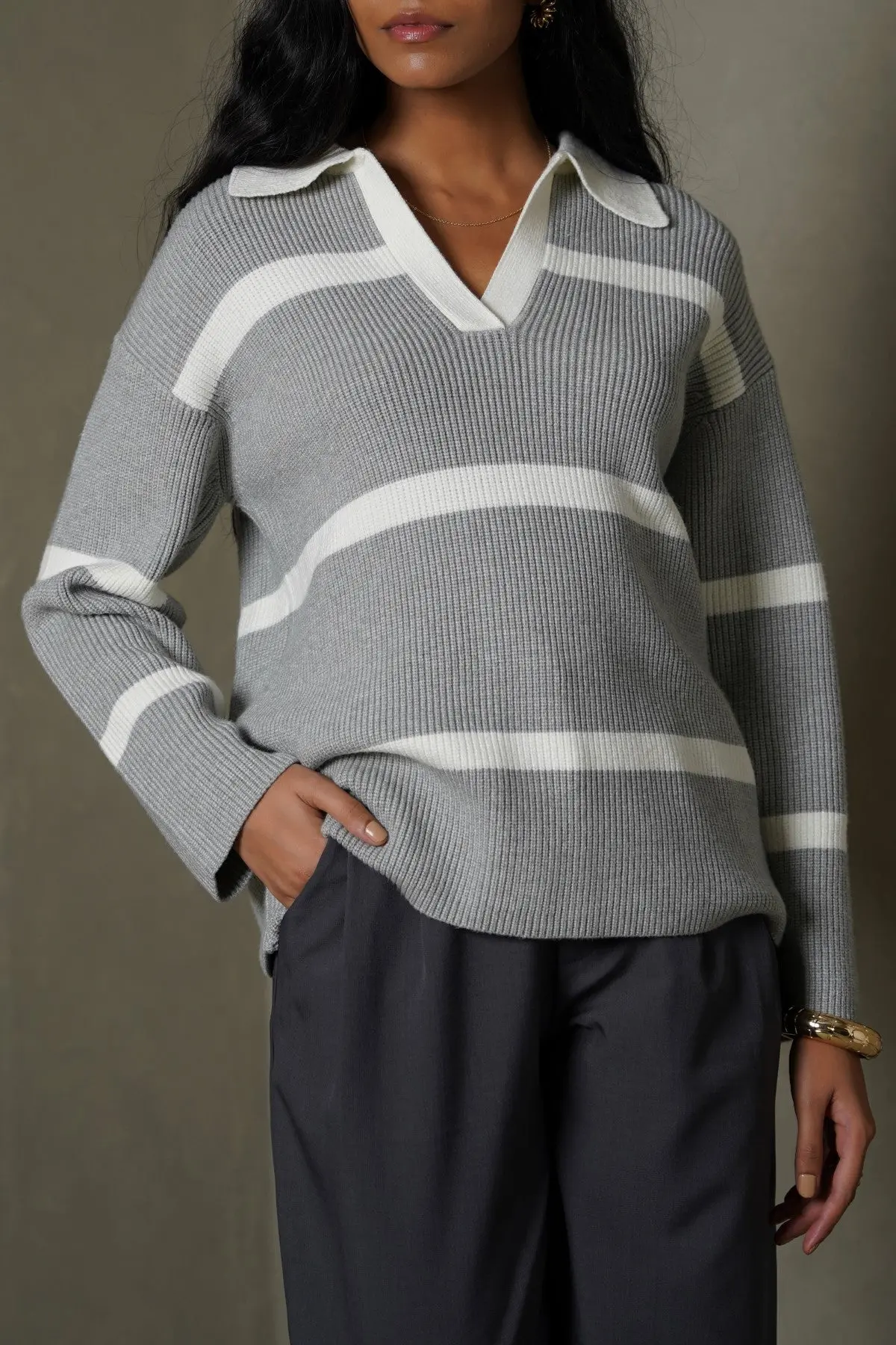 Polo Knit Jumper 1