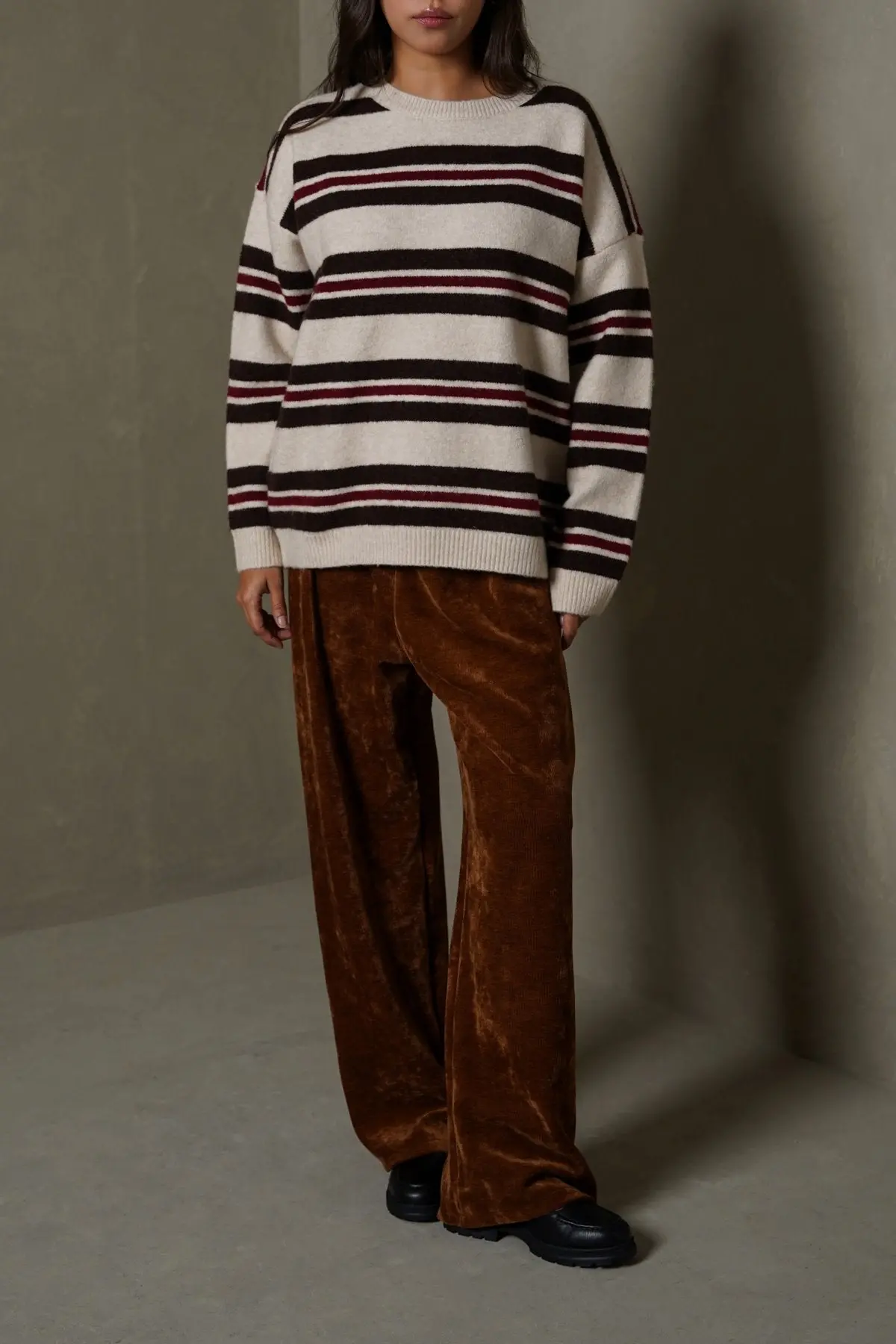 Campus Stripe Sweater 1