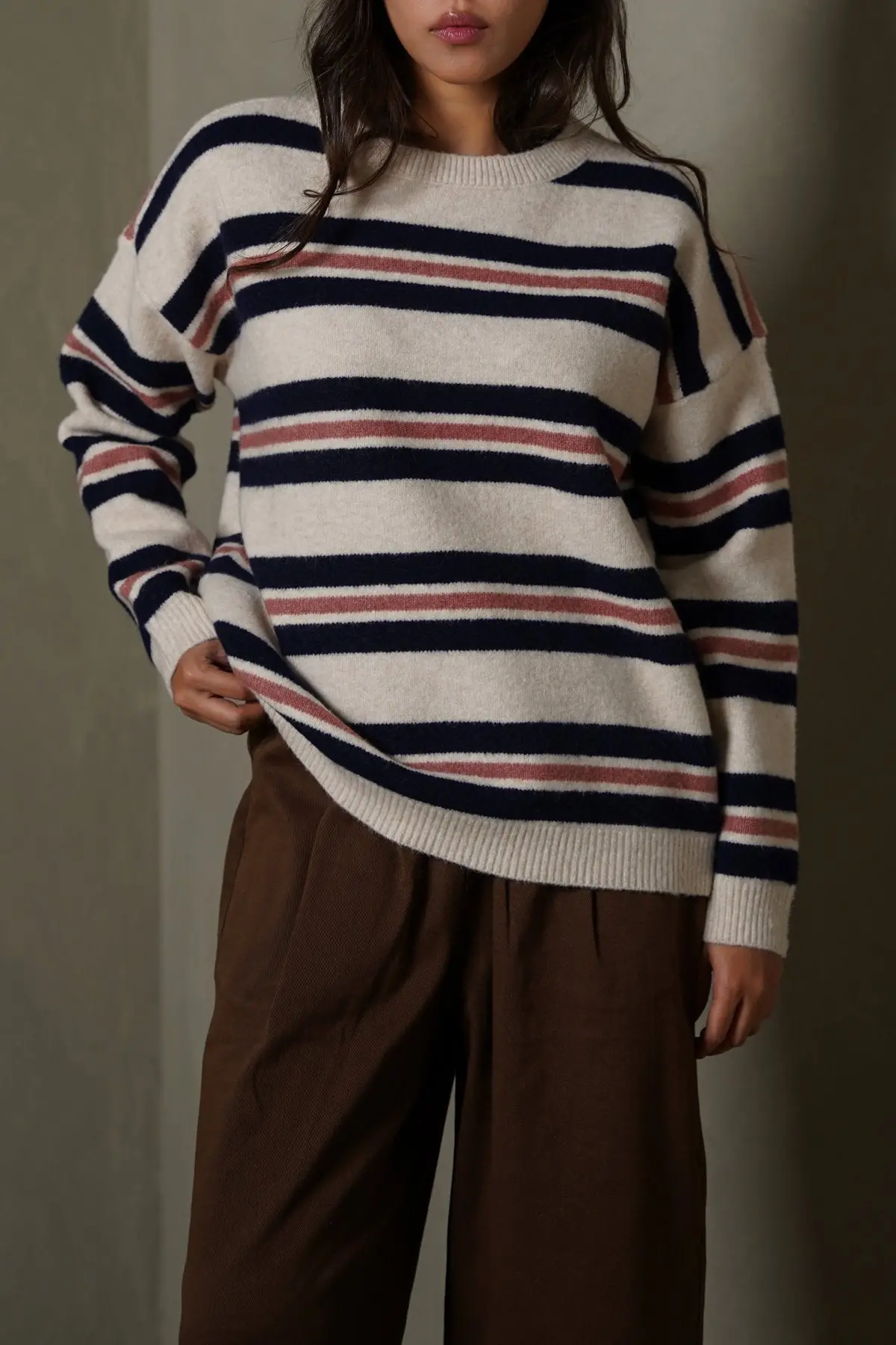 Campus Stripe Sweater 1