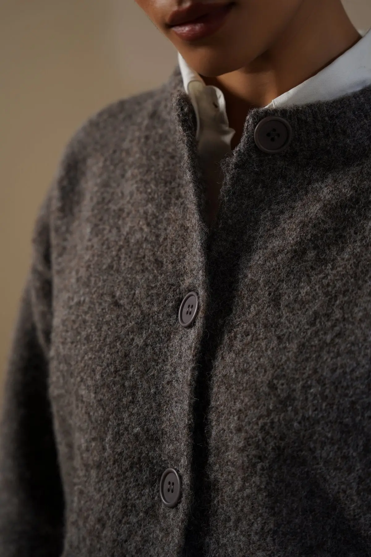 Teddy Knit Cardigan 1