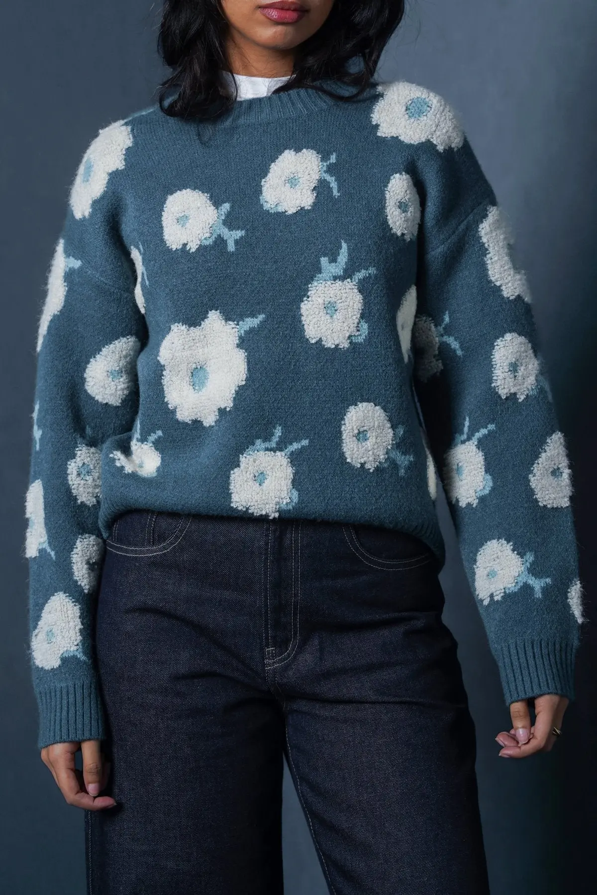 Floral Embroidered Jumper 1