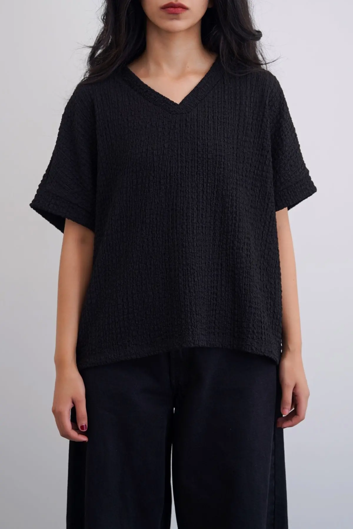 Crinkle Cascade Tee 1