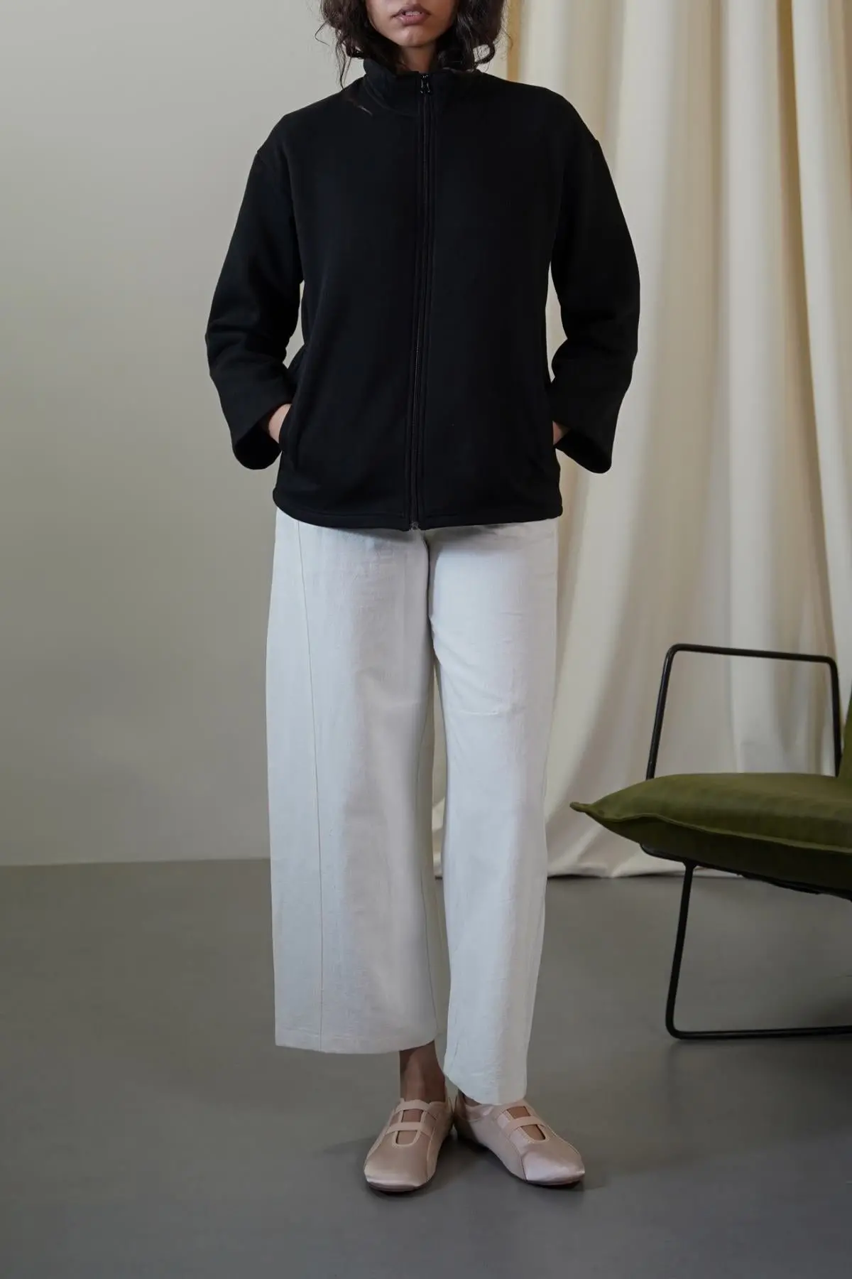 Fleece Cocoon Jacket 1