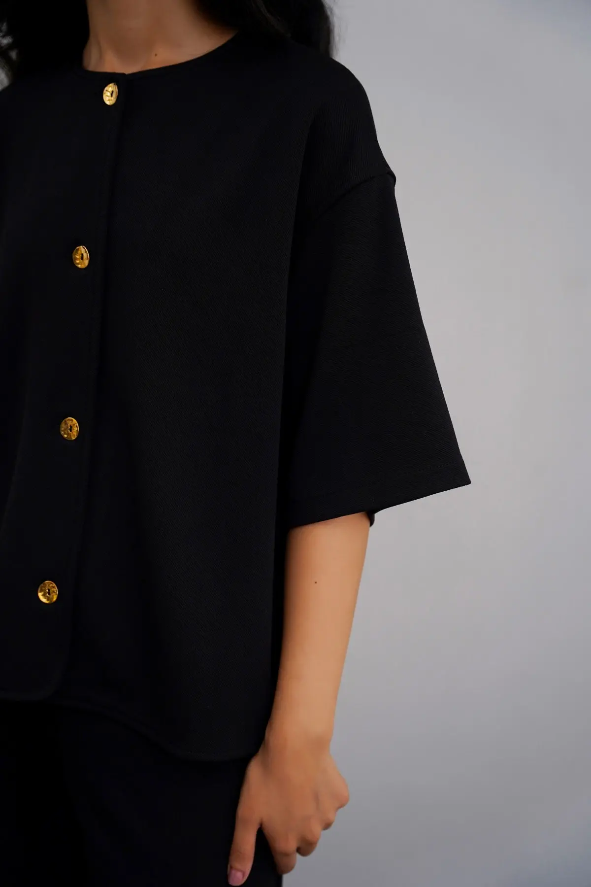 Twill Textured Blouse 1