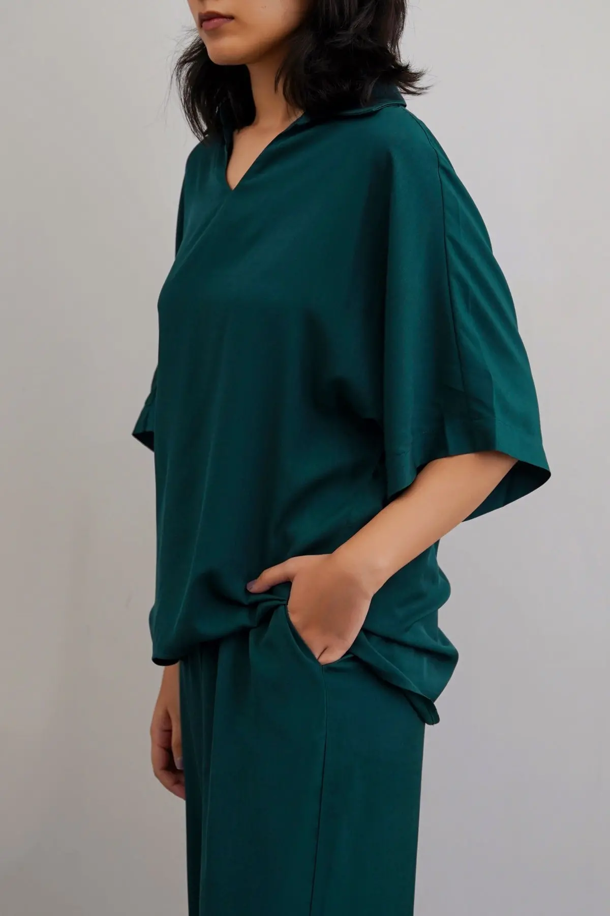 Sleek Silk Blouse 1