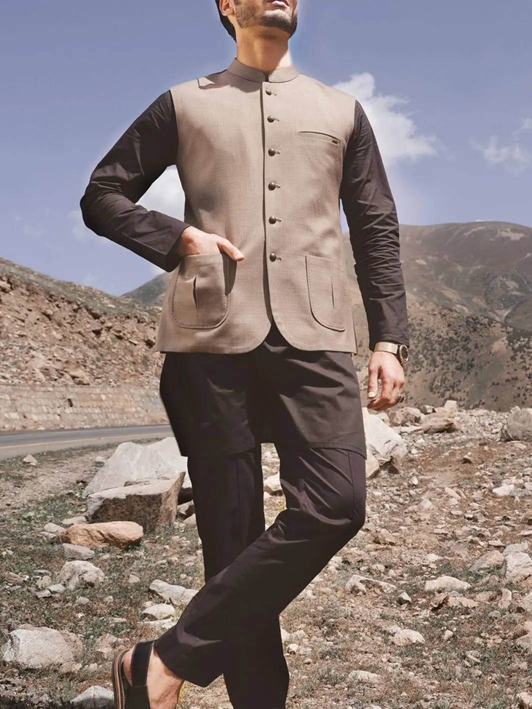 Grey Suiting Waistcoat - Wc-280 1