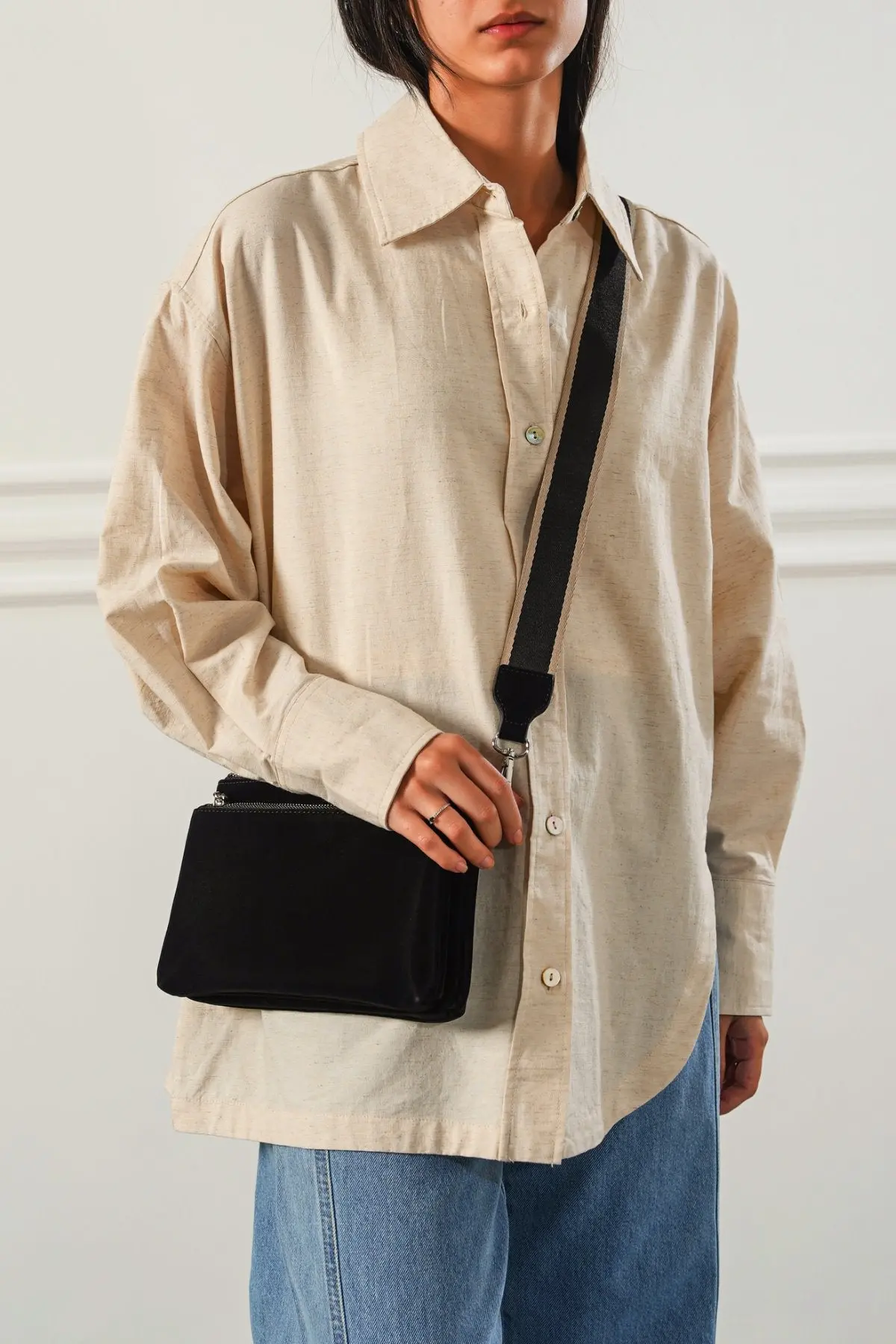 Velvet Peach Crossbody 1