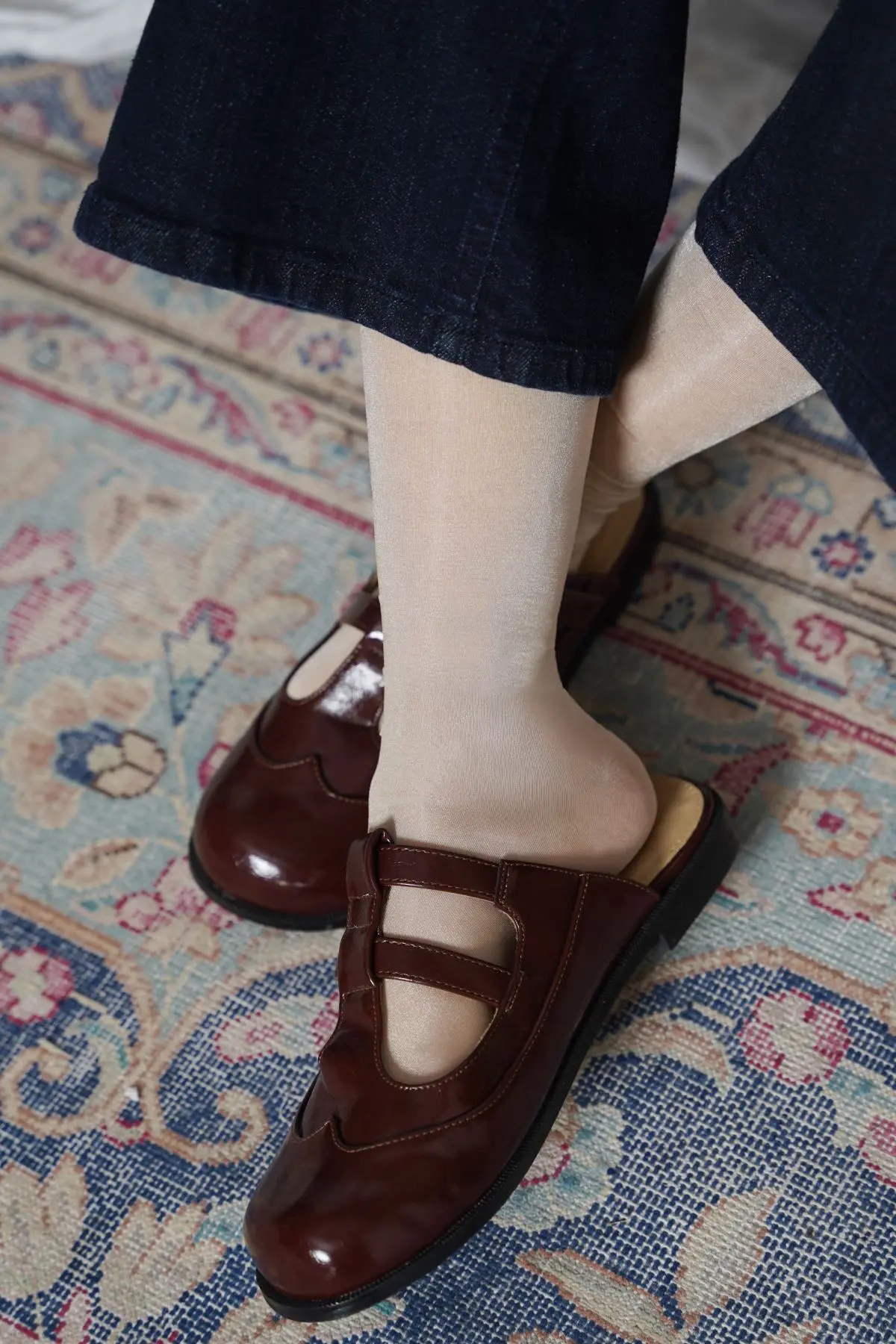 Shimmer Dress Socks 1