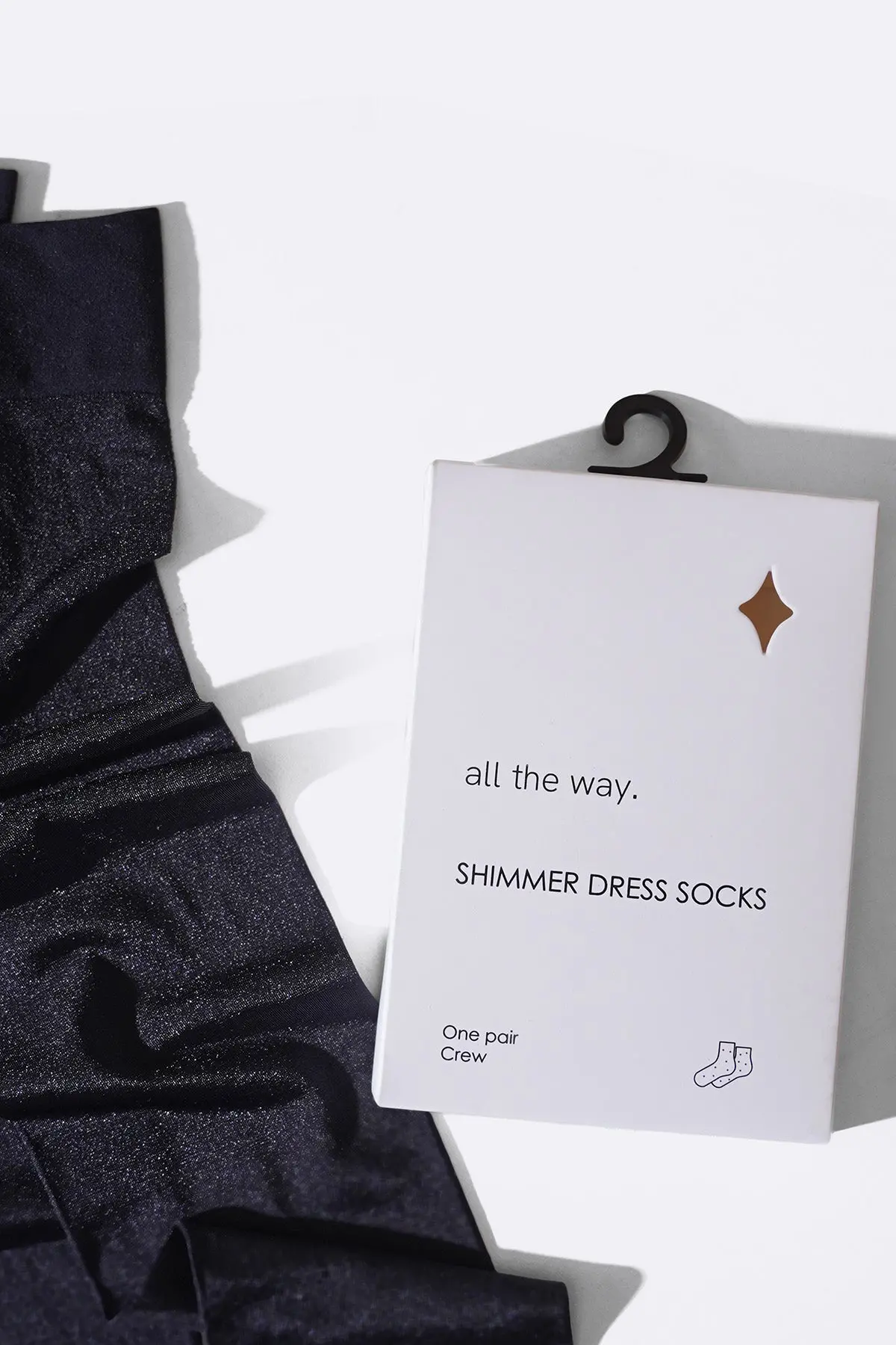 Shimmer Dress Socks 1