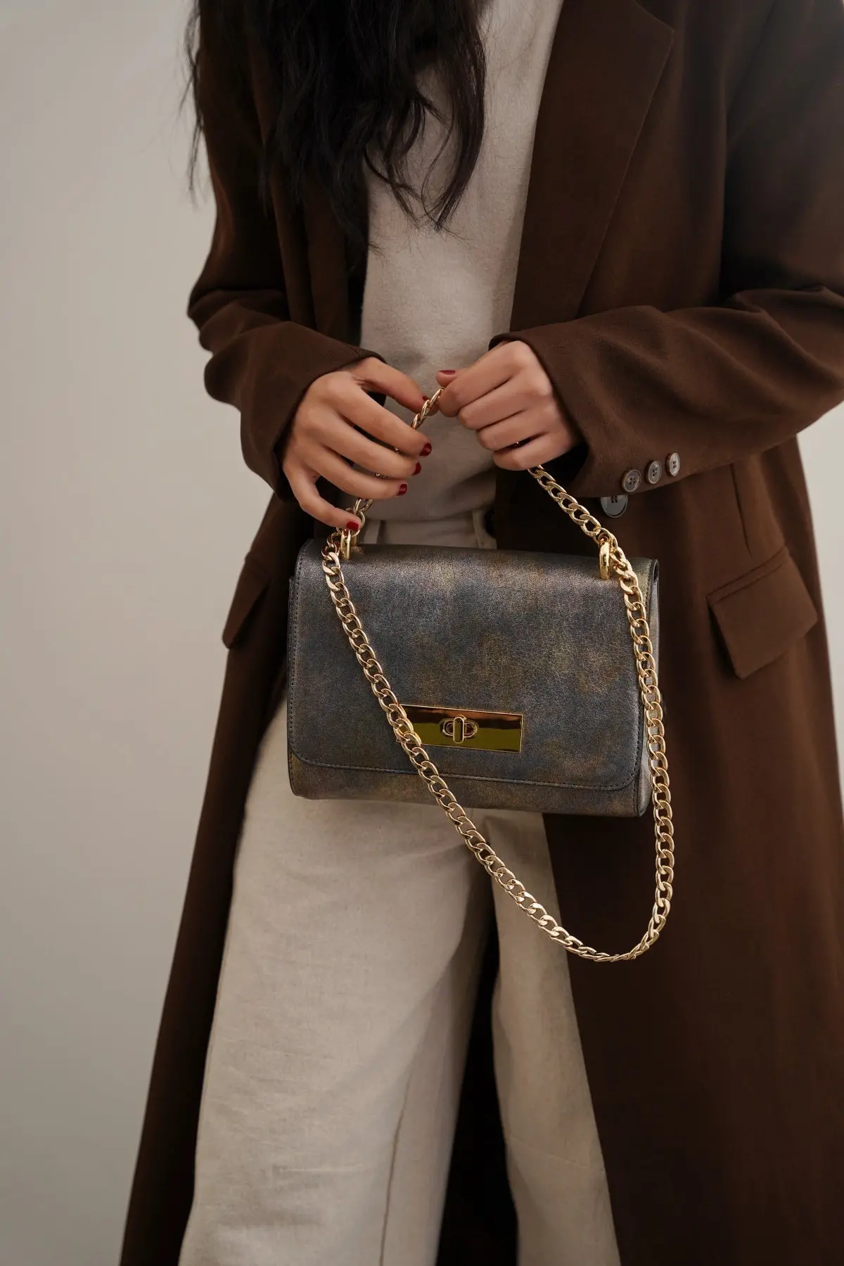 Mermaid Bag In Genuine Leather 1