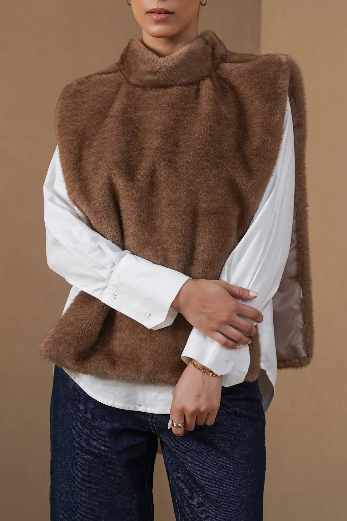 Faux Fur Warmer 1