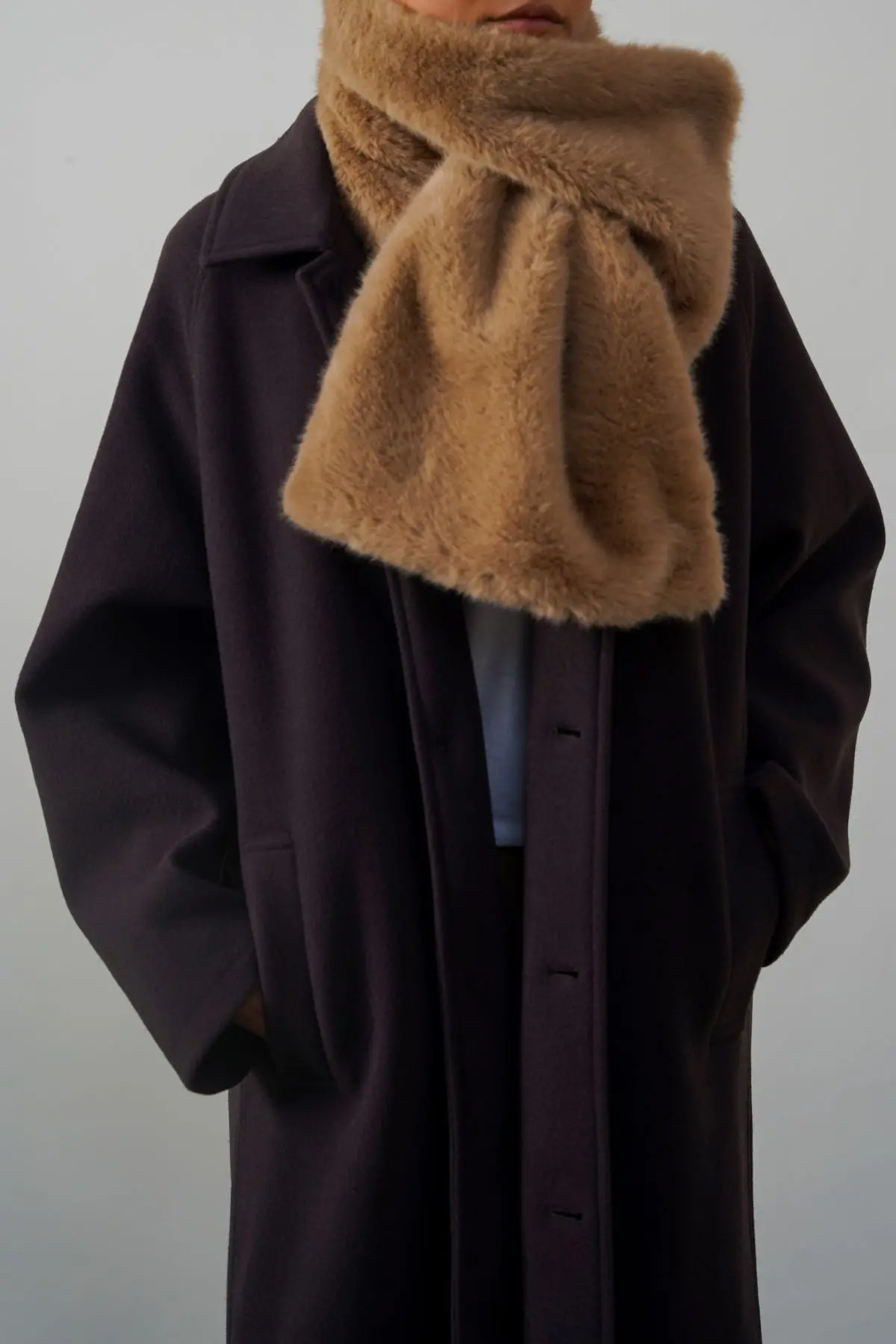 Fur Crossover Warmer 1