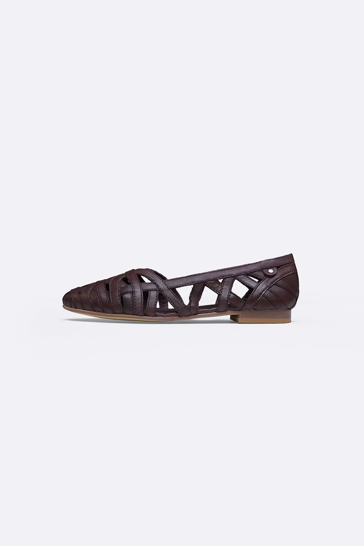Leather Woven Pumps 1
