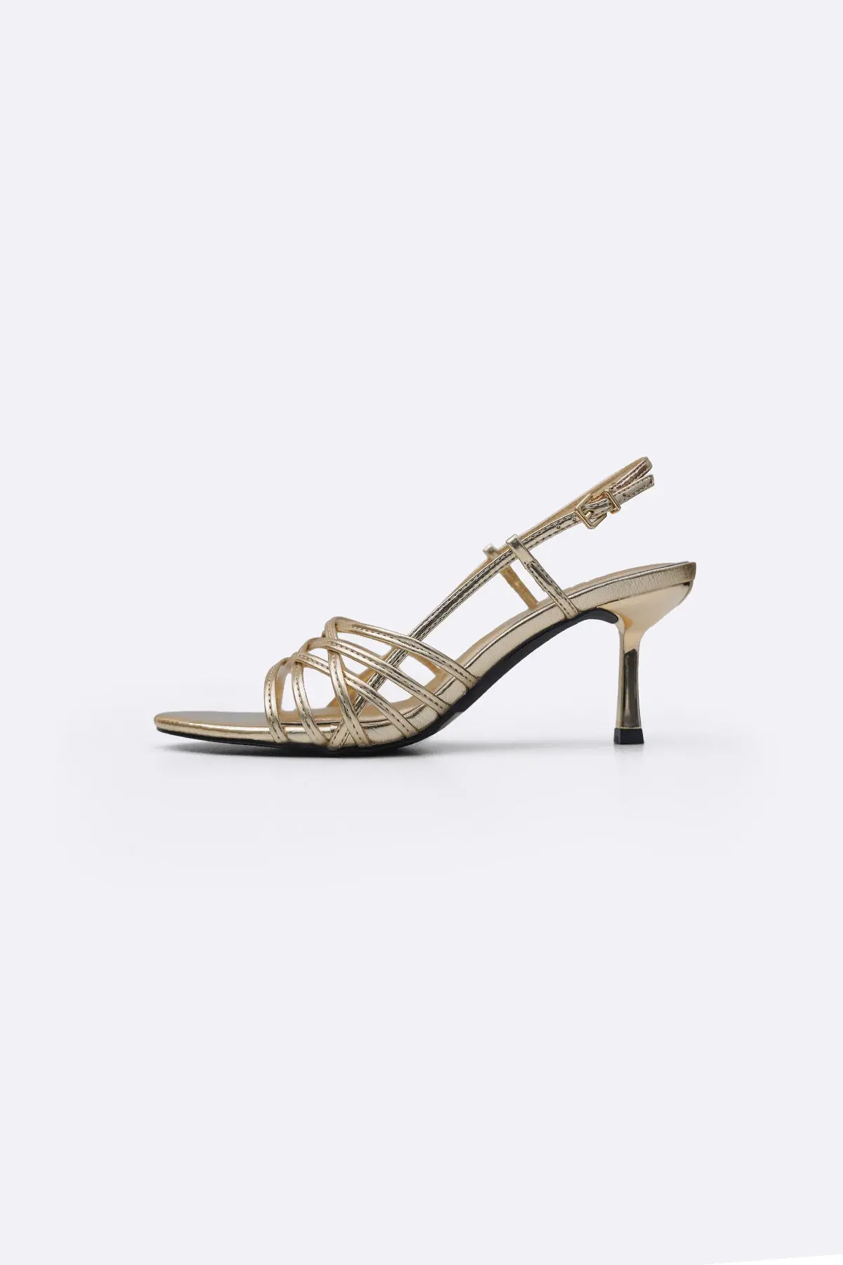 Strappy Midnight Heels 1