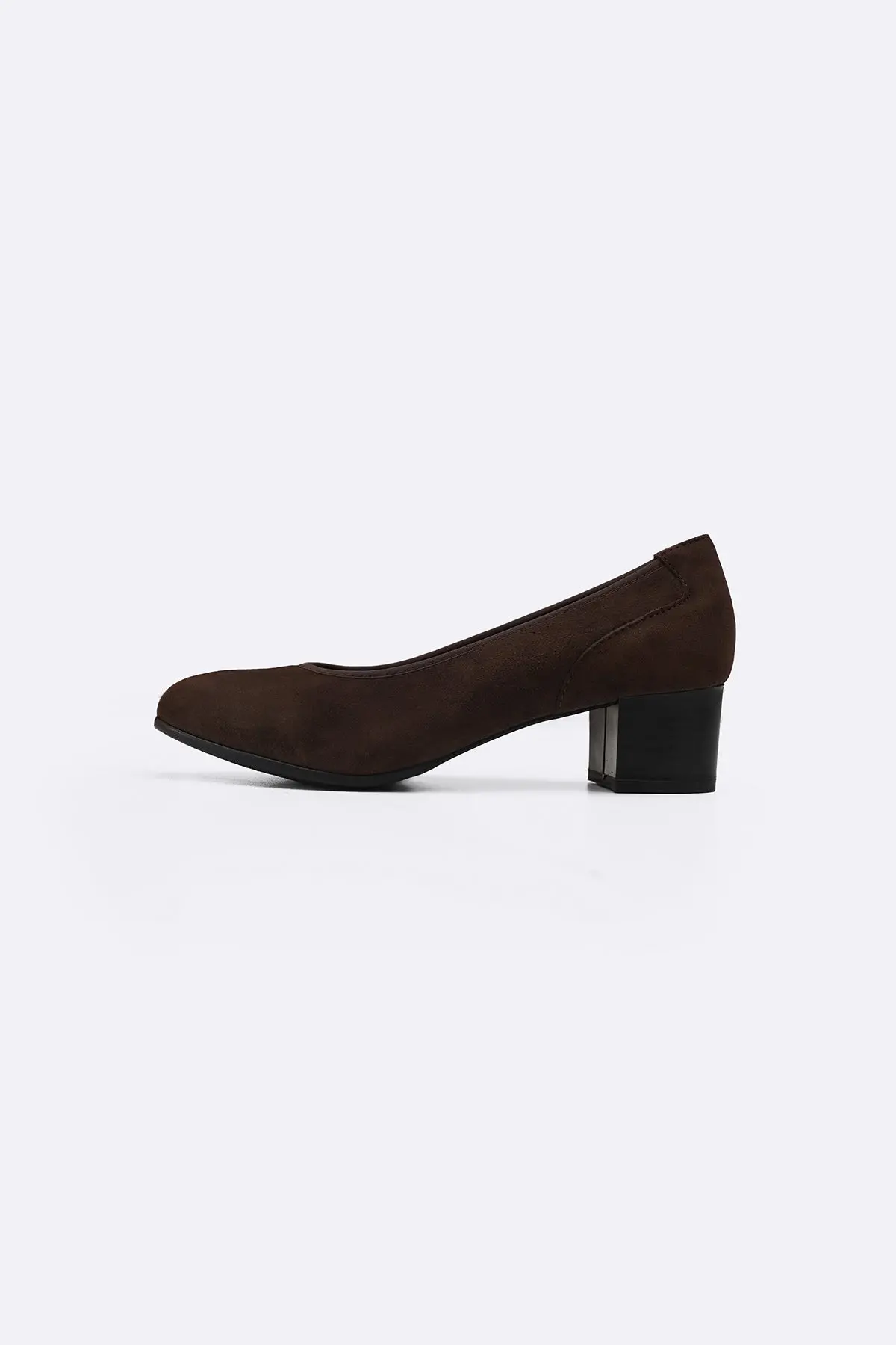 Leather Block Heels 1
