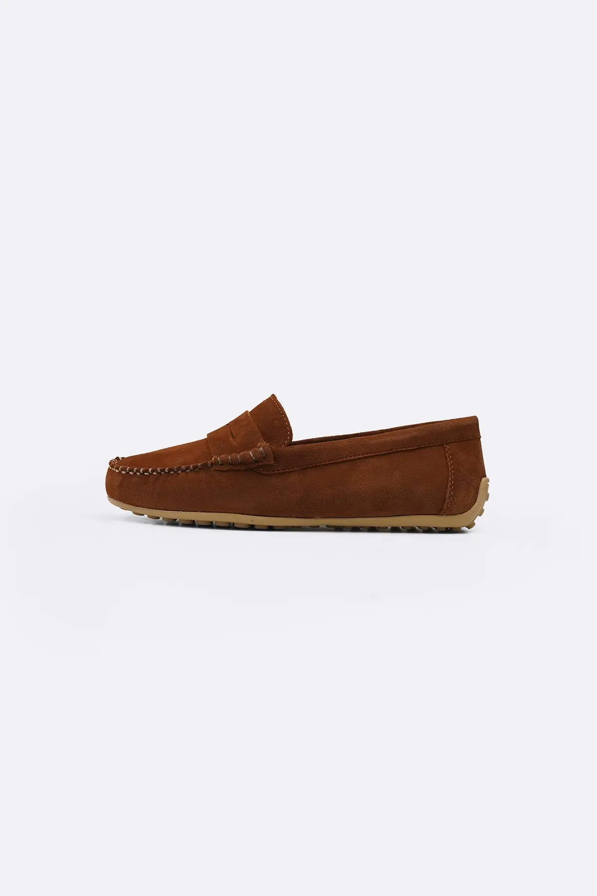 Suede Leather Loafers 1