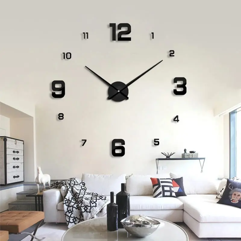 Acrylic Wall Clocks With 12 Inches Needles(A36) 1