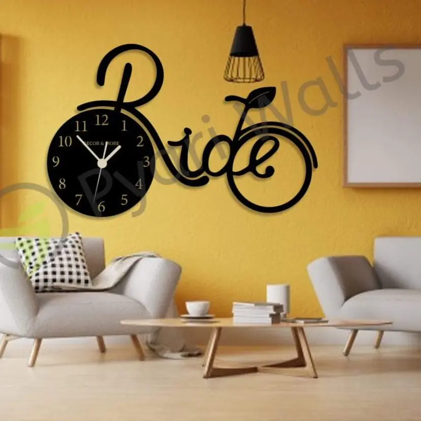 Premium Ride Wall Clock (Big Cycle) 1