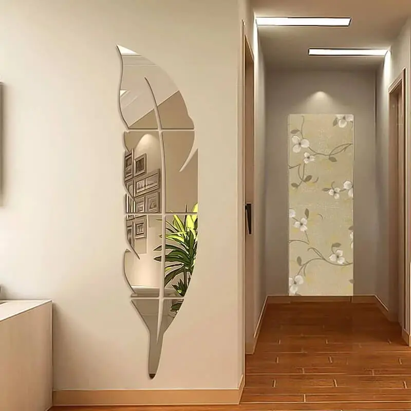 Premium Acrylic Leaf Mirror 1
