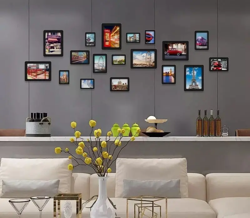 Wooden Photo Frames - 18 Pieces 1