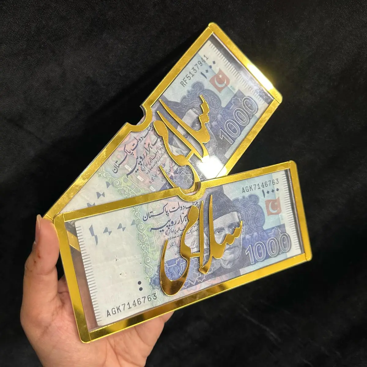 Acrylic Wedding Gift Envelope – Elegant Greeting & Money Holder For Special Occasions 7