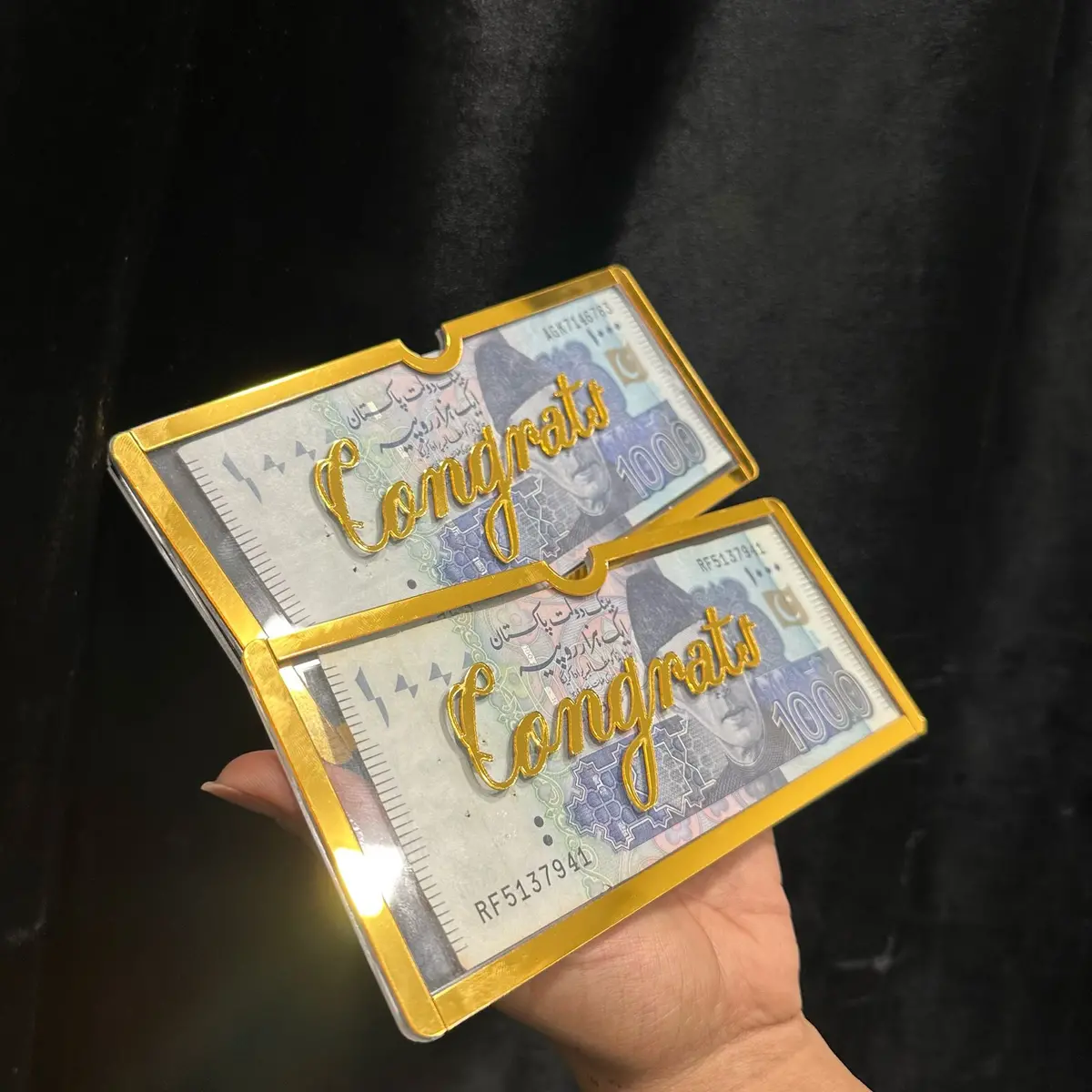 Acrylic Wedding Gift Envelope – Elegant Greeting & Money Holder For Special Occasions 10