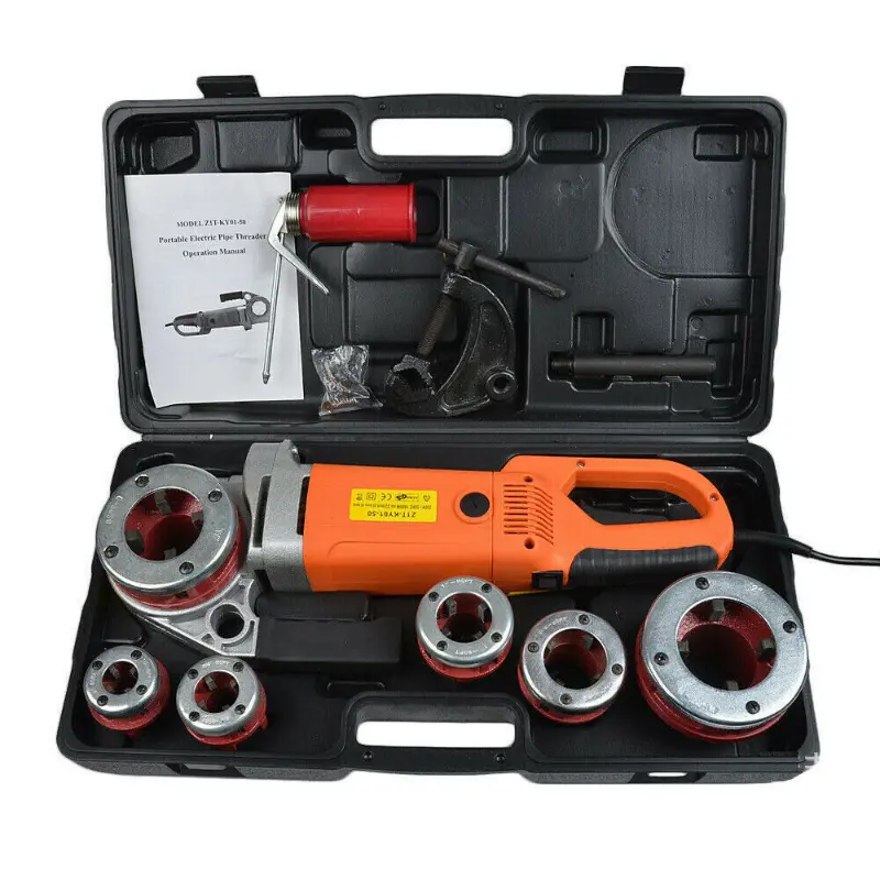 Portable Handheld Electric Pipe Threader Machine 1