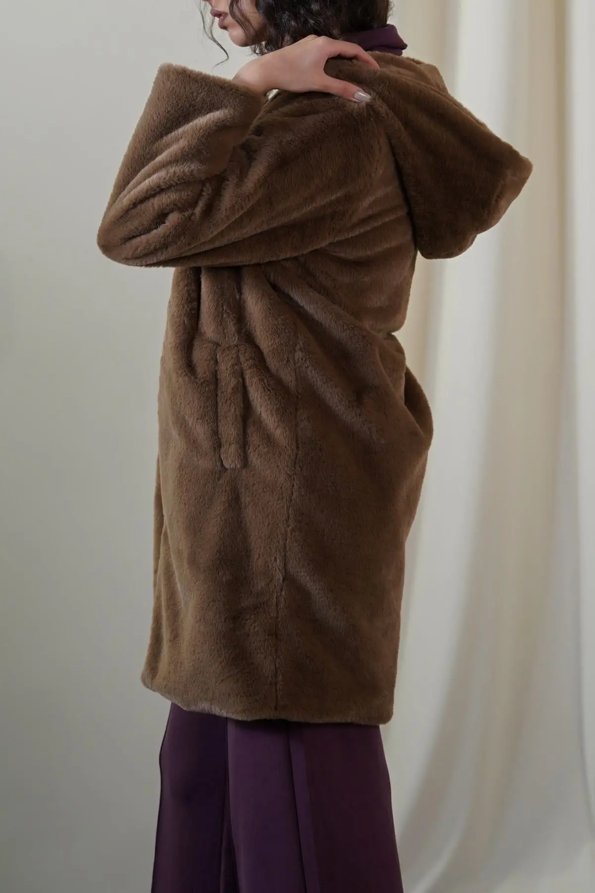 Long Fur Jacket 1