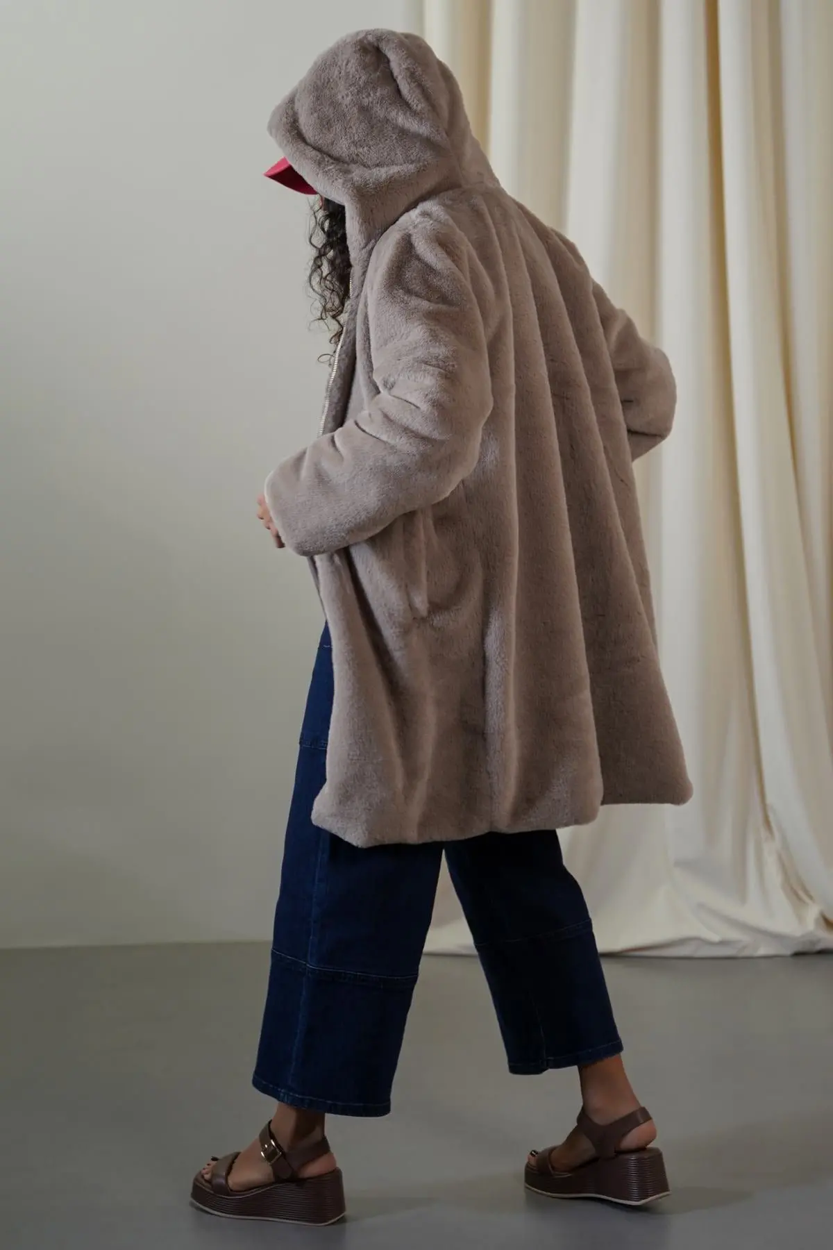 Long Fur Jacket 1