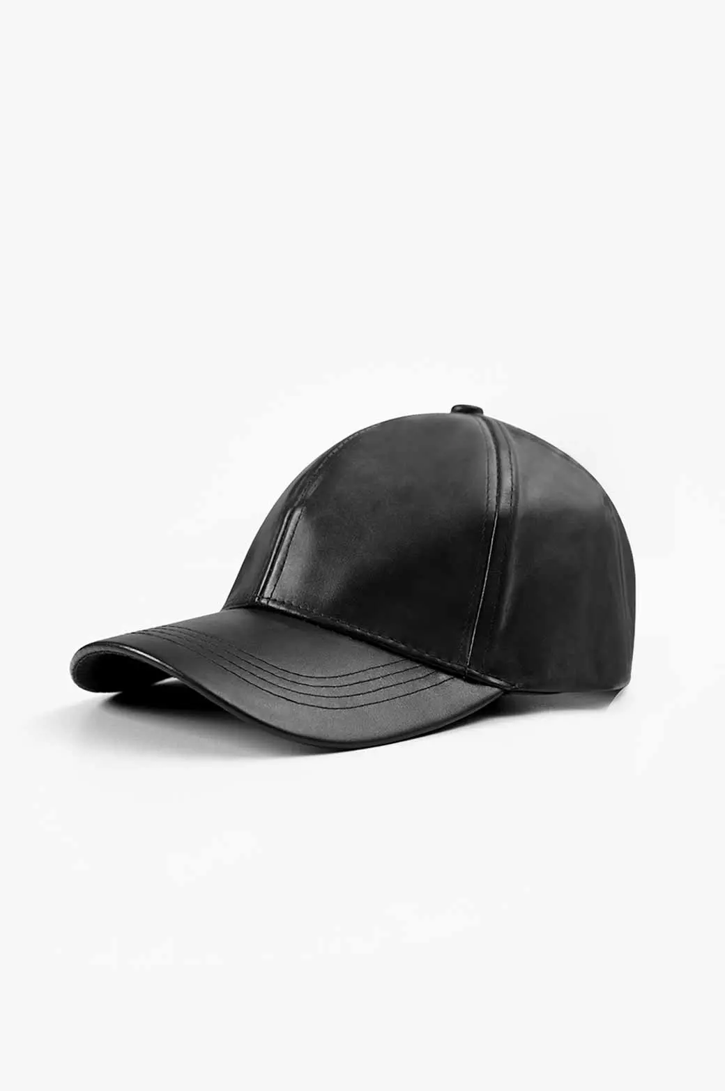 Faux Leather Cap 1