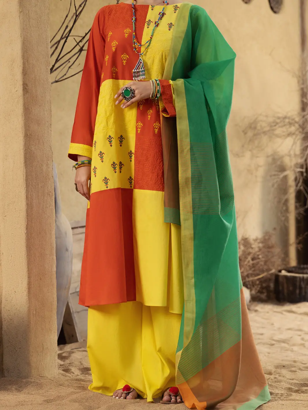 Multicolor 3Pc Stitched - Alp-3Ps-1585 1