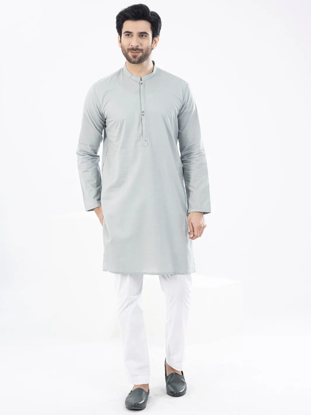 Light Green Kurta - Al-K-1100 1