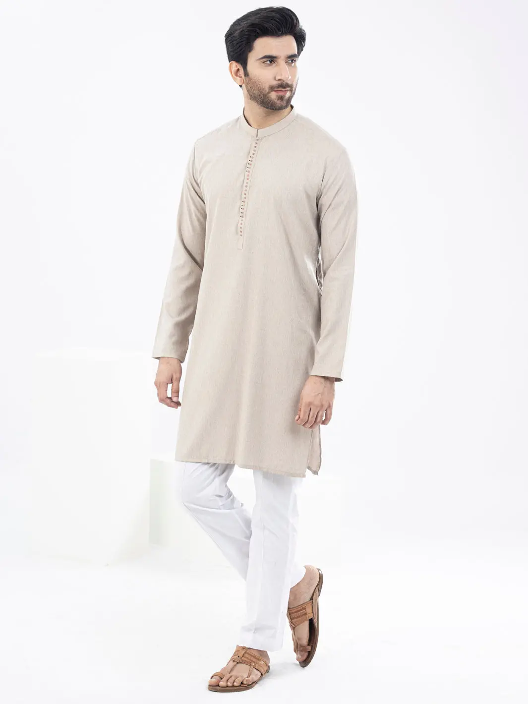 Fawn Kurta - Al-K-1107 1