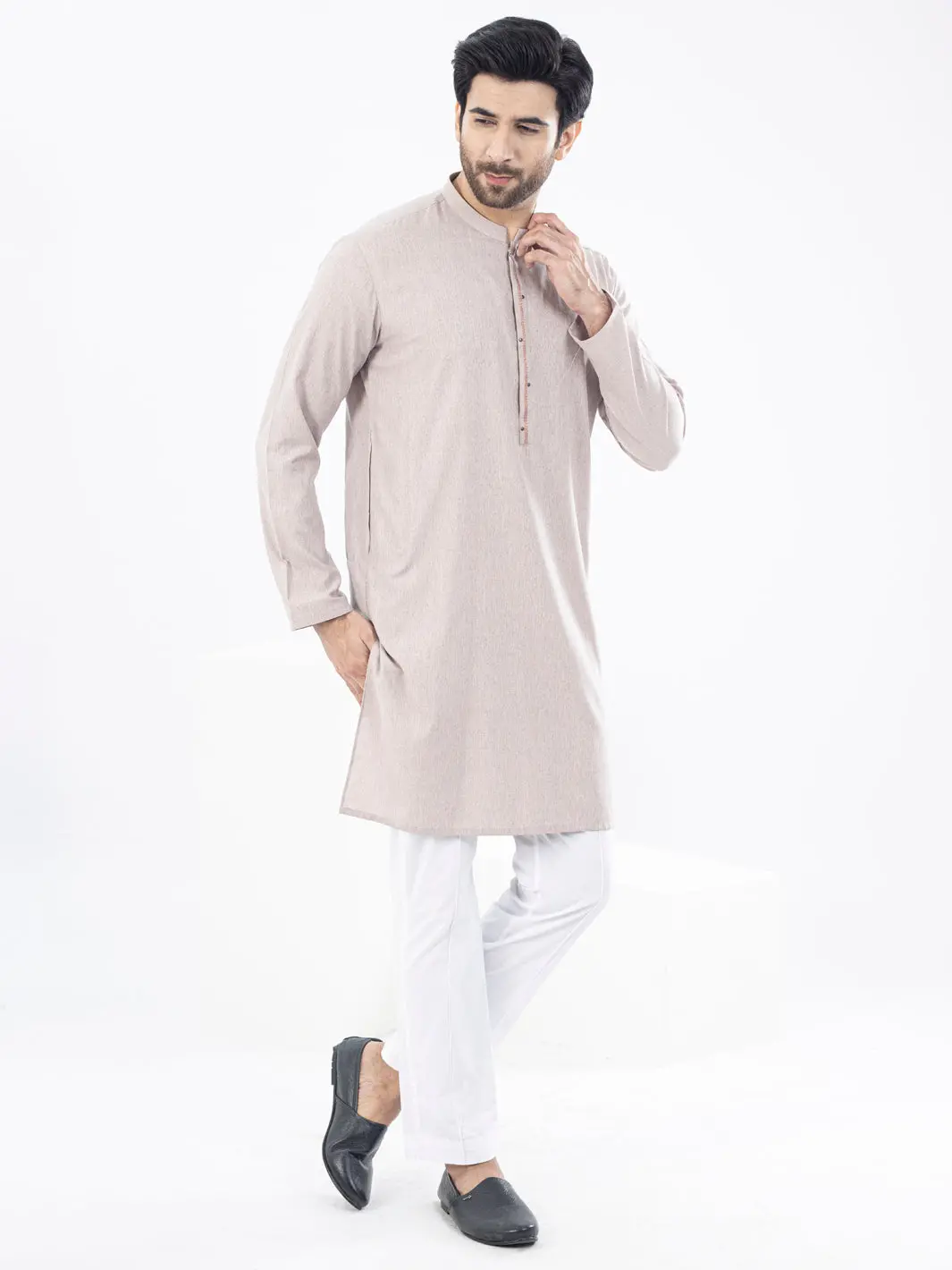 Tea Pink Kurta - Al-K-1108 1