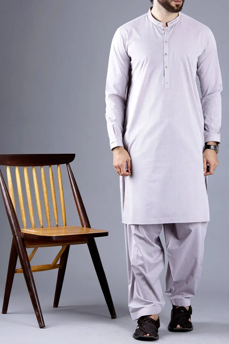 Sand Blended Kameez Shalwar - Al-Ks-2238 1