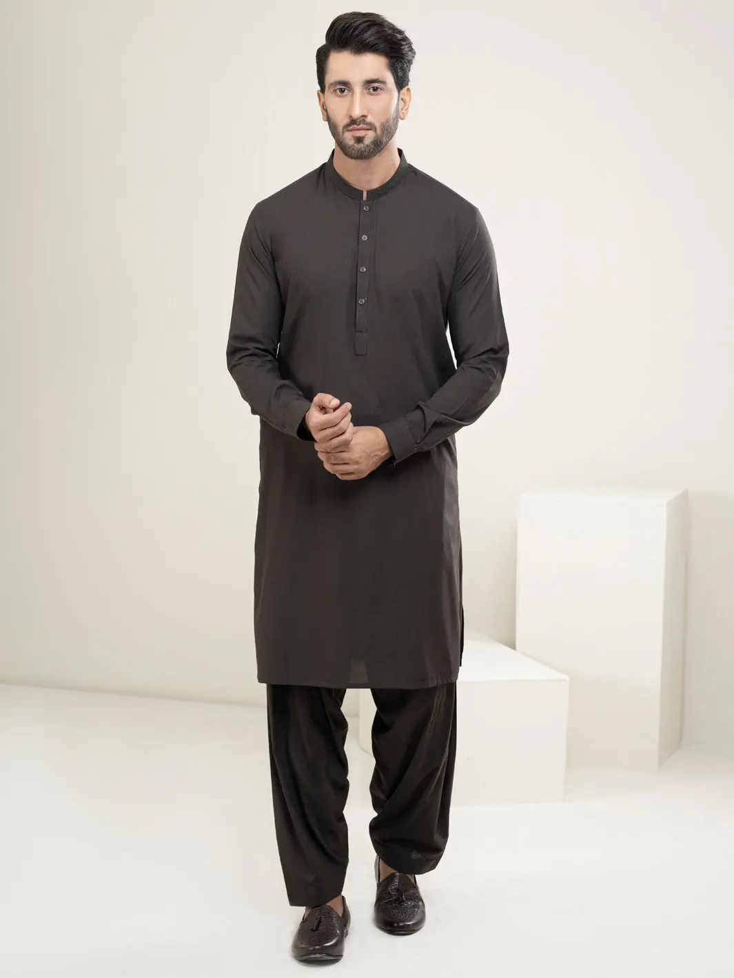 Kahi Green Kameez Shalwar - Al-Ks-2965 1