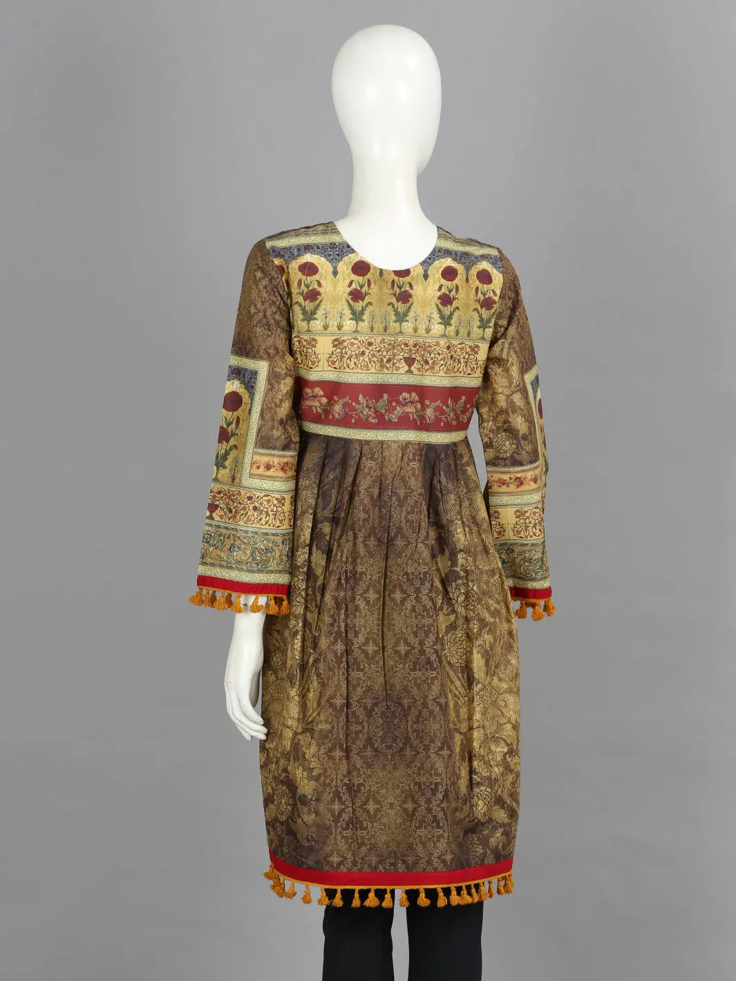 Maroon Tunic - Lk-560 1