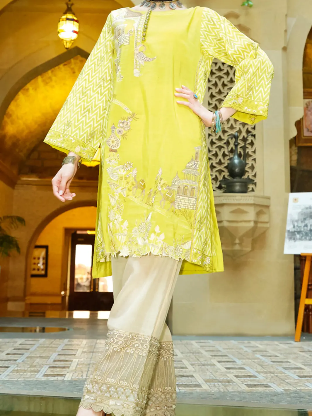 Lime Tunic - Lk-684 1