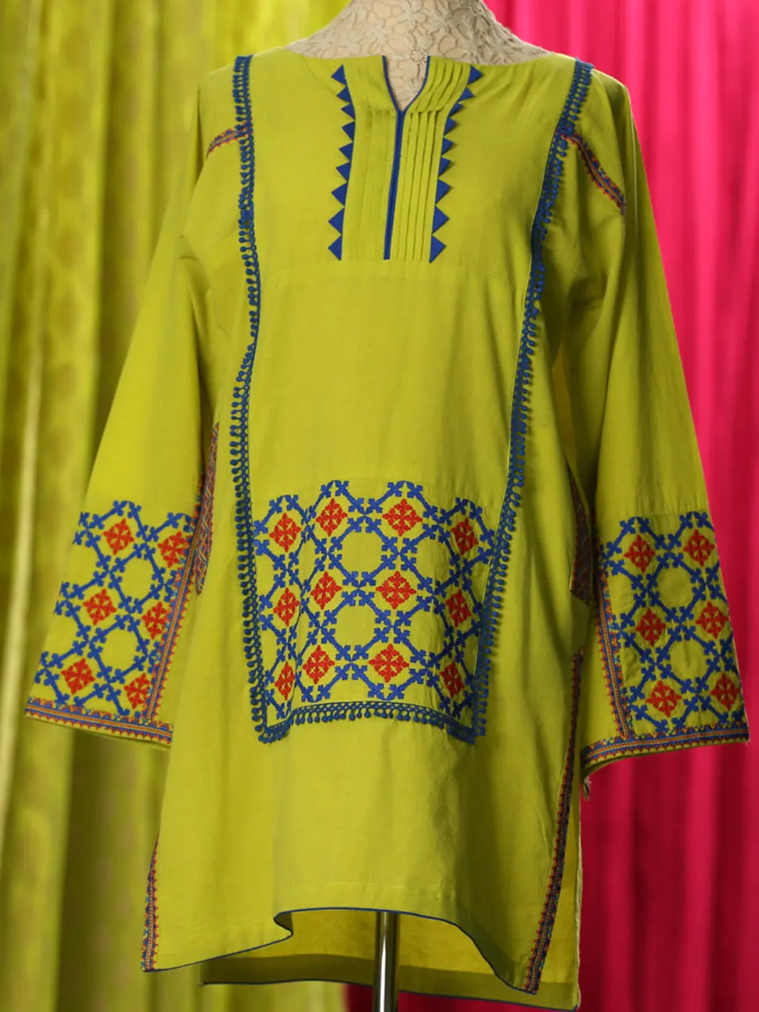 Lime Karandi Tunic - Lk-691 1