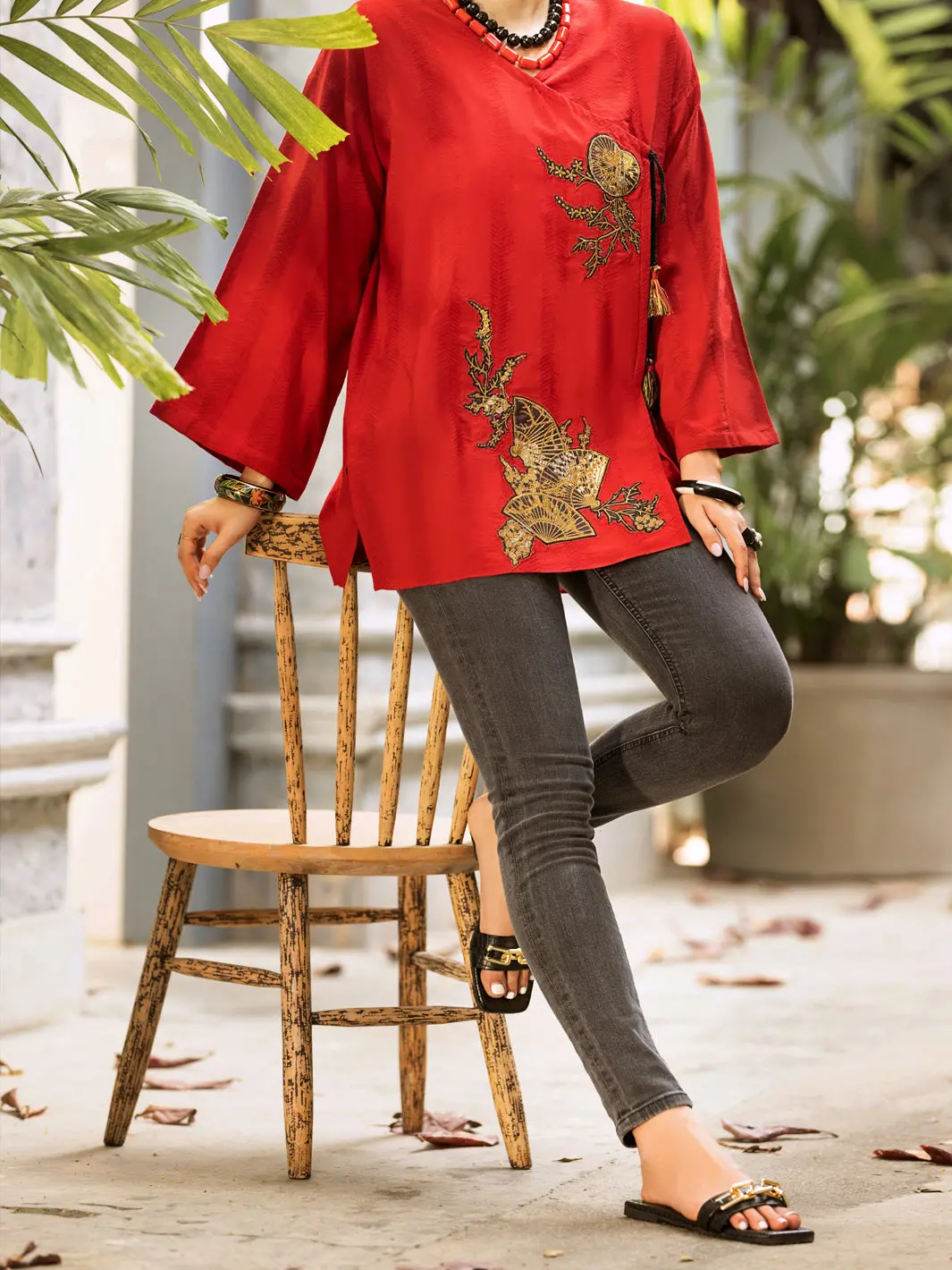 Red Kurti - Al-Lk-894 1