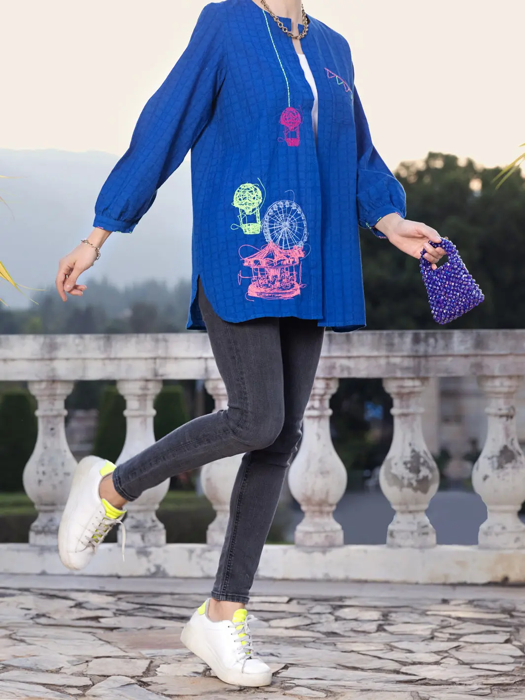 Blue Kurti - Al-Lk-900 1