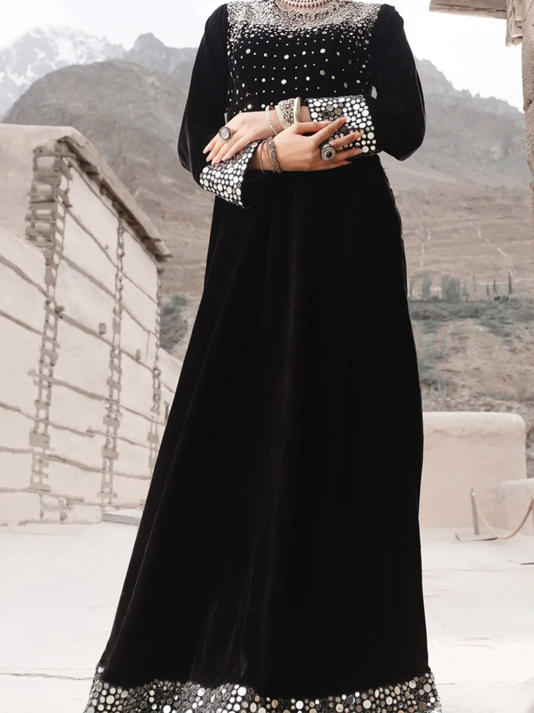 Black Velvet 3 Piece Formal Suit - Ls-273 1