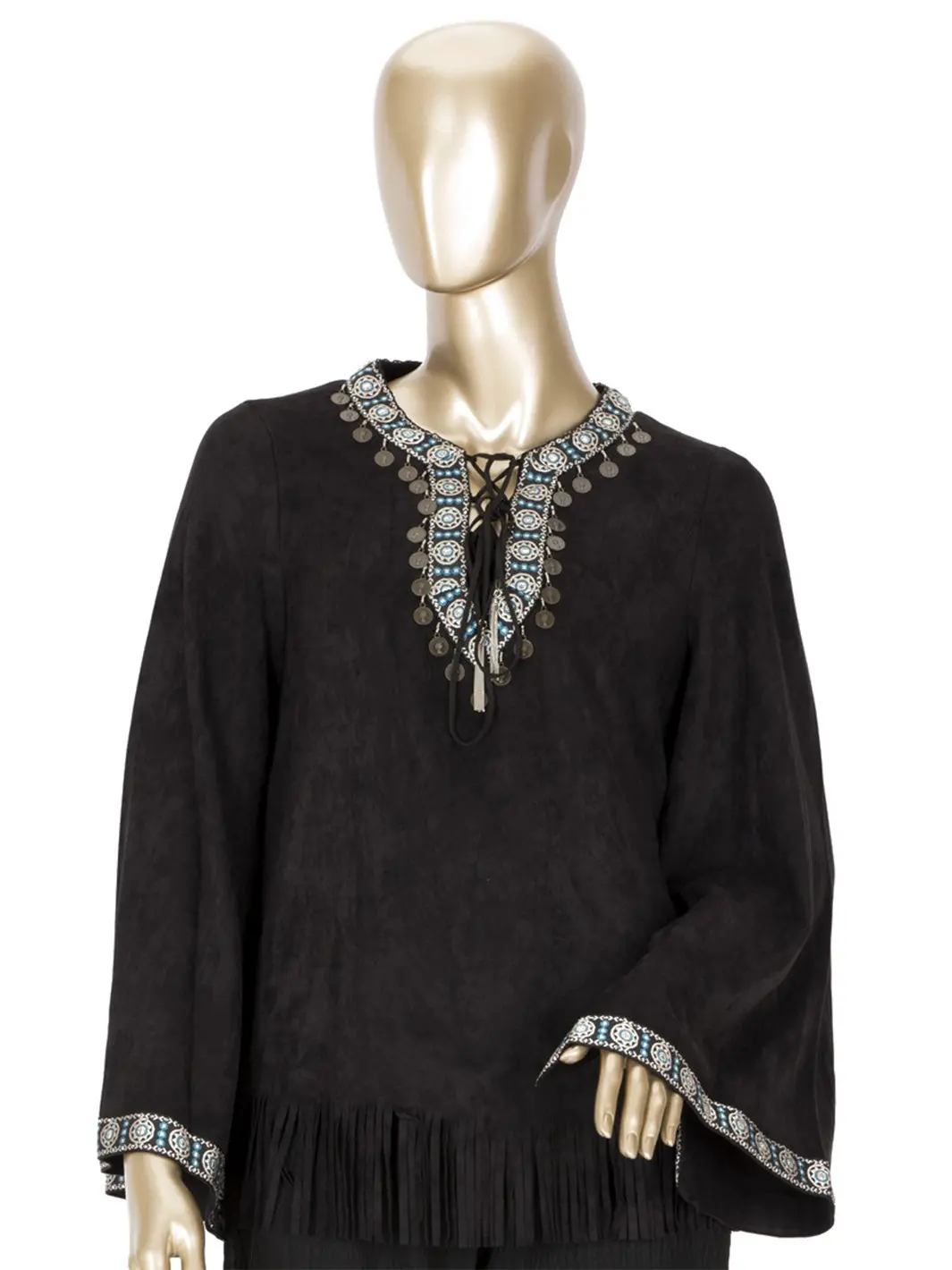 Black Women Top - Lsk-2029A 1