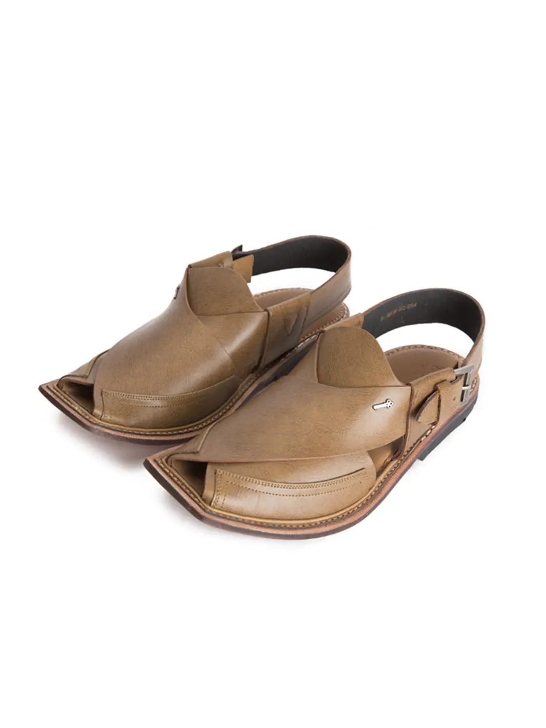 Brown Peshawari Chappal - Mfw-Hc-054 1