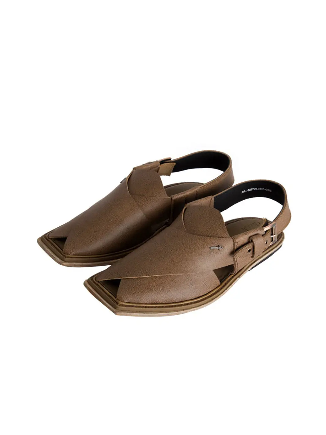 Brown Peshawari Chappal - Mfw-Hc-066 1