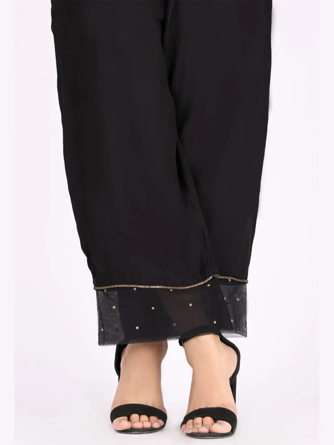 Black Women Trouser - Al-T-377 1