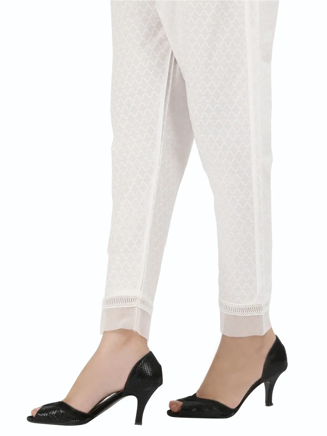 White Women Trouser - Al-T-394A 1